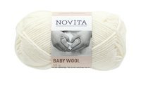 Novita Baby Wool Valkoinen Lanka