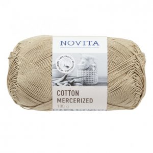 Novita Cotton Mercerized Aavikko Lanka 100 G