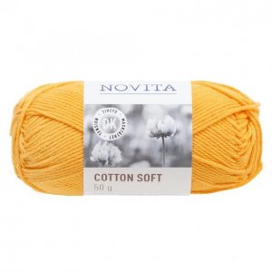 Novita Cotton Soft Auringonkukka 269 Lanka 50 G