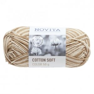 Novita Cotton Soft Color Hiekka 864 Lanka 50 G