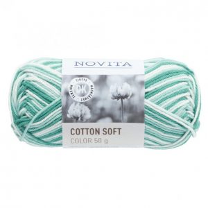 Novita Cotton Soft Color Laguuni 831 Lanka 50 G