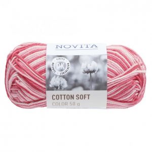 Novita Cotton Soft Color Pioni 857 Lanka 50 G