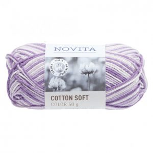 Novita Cotton Soft Color Syreeni 870 Lanka 50 G