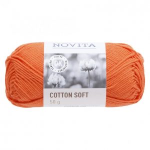 Novita Cotton Soft Mandariini 279 Lanka 50 G