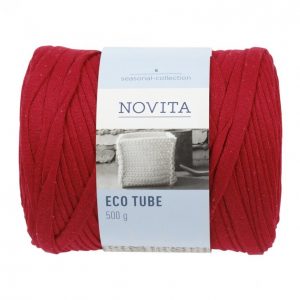 Novita Eco Tube Kirkkaanpunainen Lanka 500 G