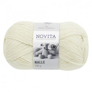 Novita Nalle Luonnonvalkoinen Lanka 100 G