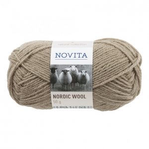 Novita Nordic Wool Beige Lanka 50 G