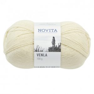 Novita Venla Luonnonvalkoinen Lanka 100 G